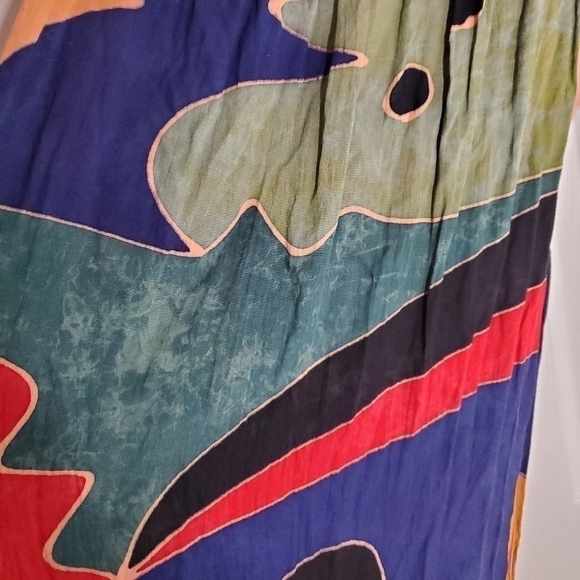 🐒VINTAGE Monkey Print Midi Skirt - Picture 5 of 8